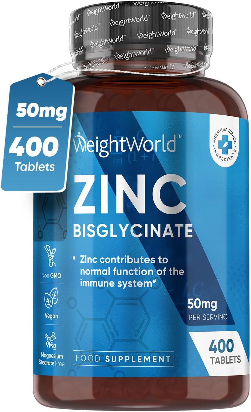 Zinc Supplements for skin health and immunity